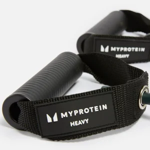 MYPROTEIN Bande de résistance avec anses – Résistance élevée – Gris anthracite