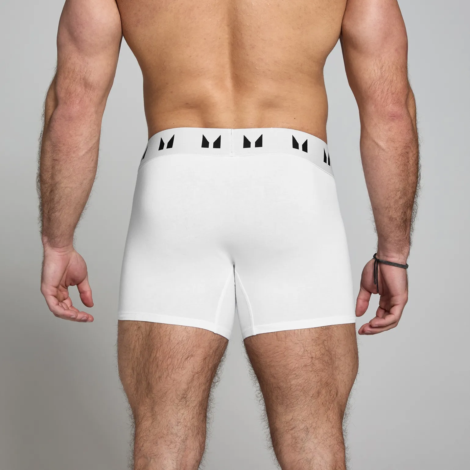 Homme MYPROTEIN Boxer MP pour hommes – Blanc (lot de 3)
