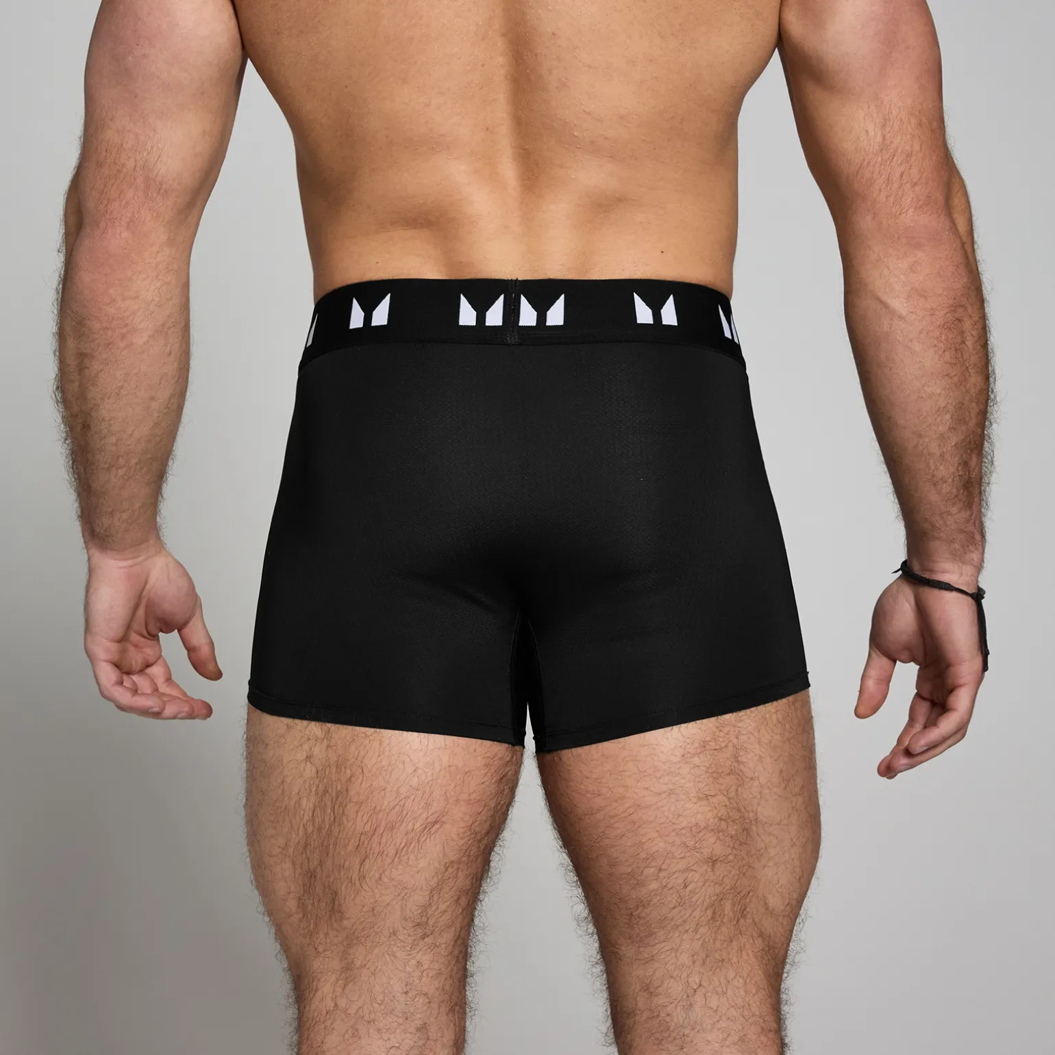 Homme MYPROTEIN Boxer technique MP pour hommes (lot de 3) – Noir