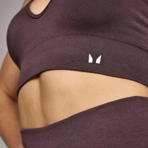 Femme MYPROTEIN Brassière à dos nu sans coutures MP Tempo pour femmes – Caramel