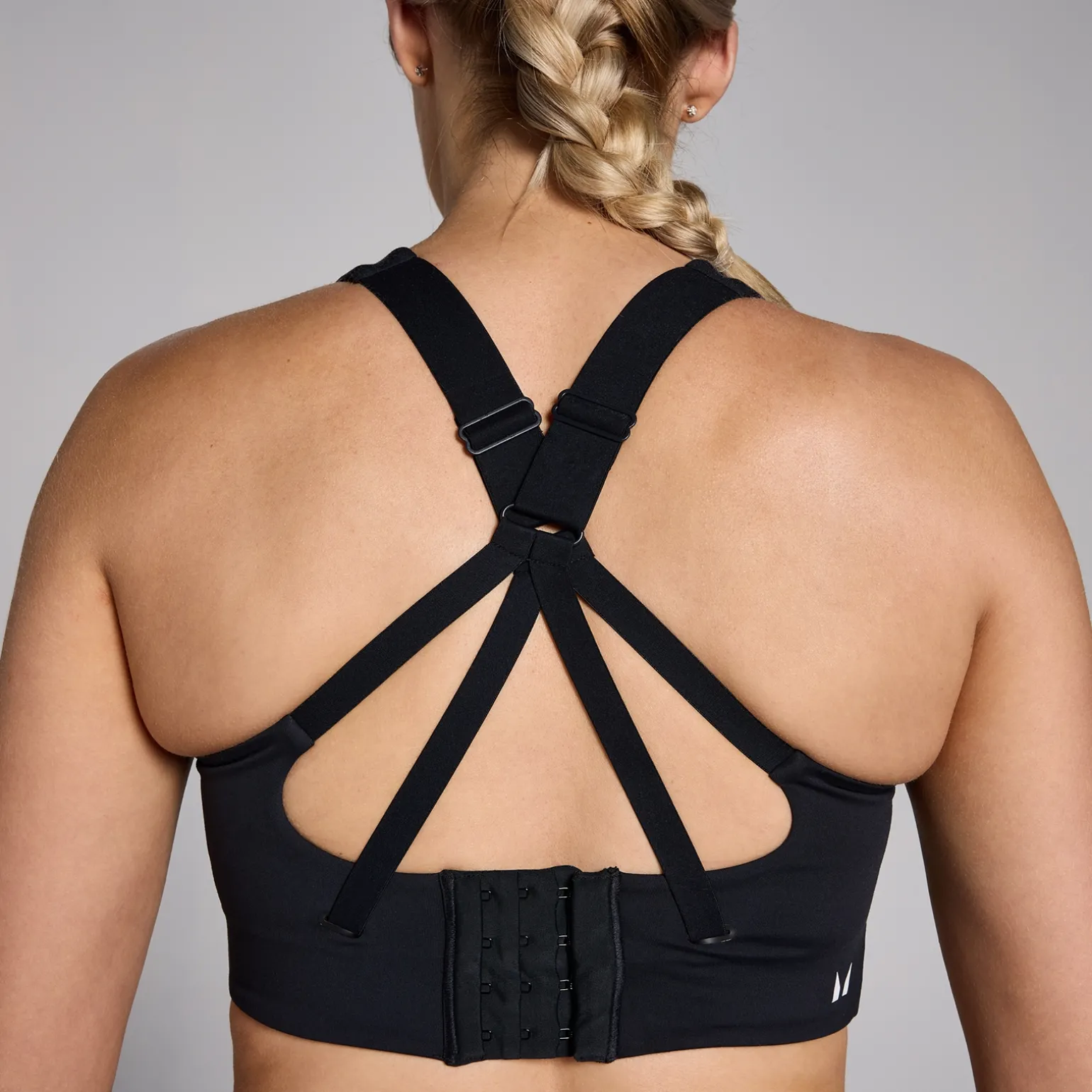 Femme MYPROTEIN Brassière de sport à maintien supérieur MP Power pour femmes – Noir