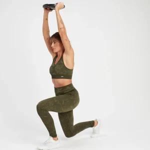 Femme MYPROTEIN Brassière de sport à motif sans coutures MP Adapt pour femmes –