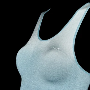 Femme MYPROTEIN Brassière de sport sans coutures MP Velocity pour femmes – Bleu océan