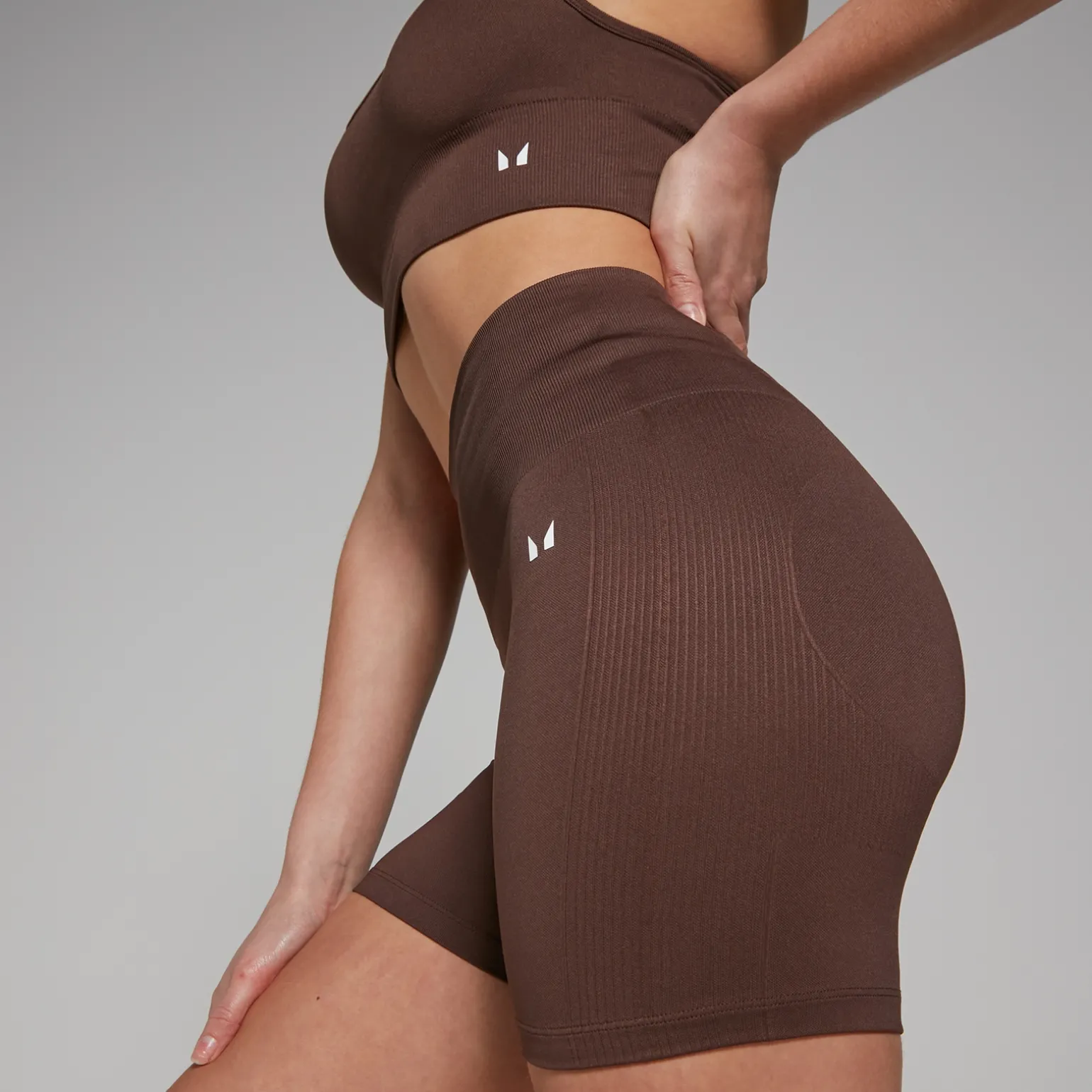 Femme MYPROTEIN Cycliste sans coutures MP Shape pour femmes – Noix