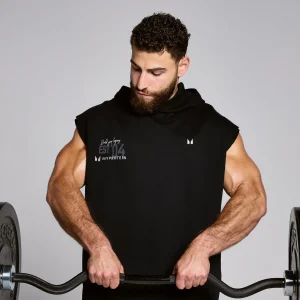 Homme MYPROTEIN Débardeur à capuche MP Origin Graphic pour hommes –