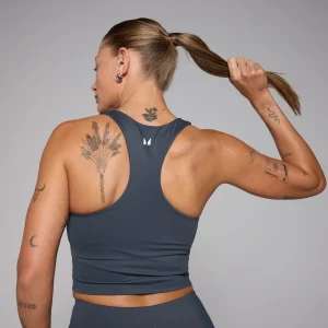 Femme MYPROTEIN Débardeur à dos nageur MP Active pour femmes – Bleu nuit