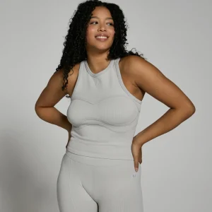Femme MYPROTEIN Débardeur côtelé MP Lifestyle pour femmes – Gris clair