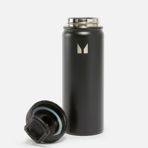 MYPROTEIN Gourde en acier inoxydable de taille moyenne – Noir