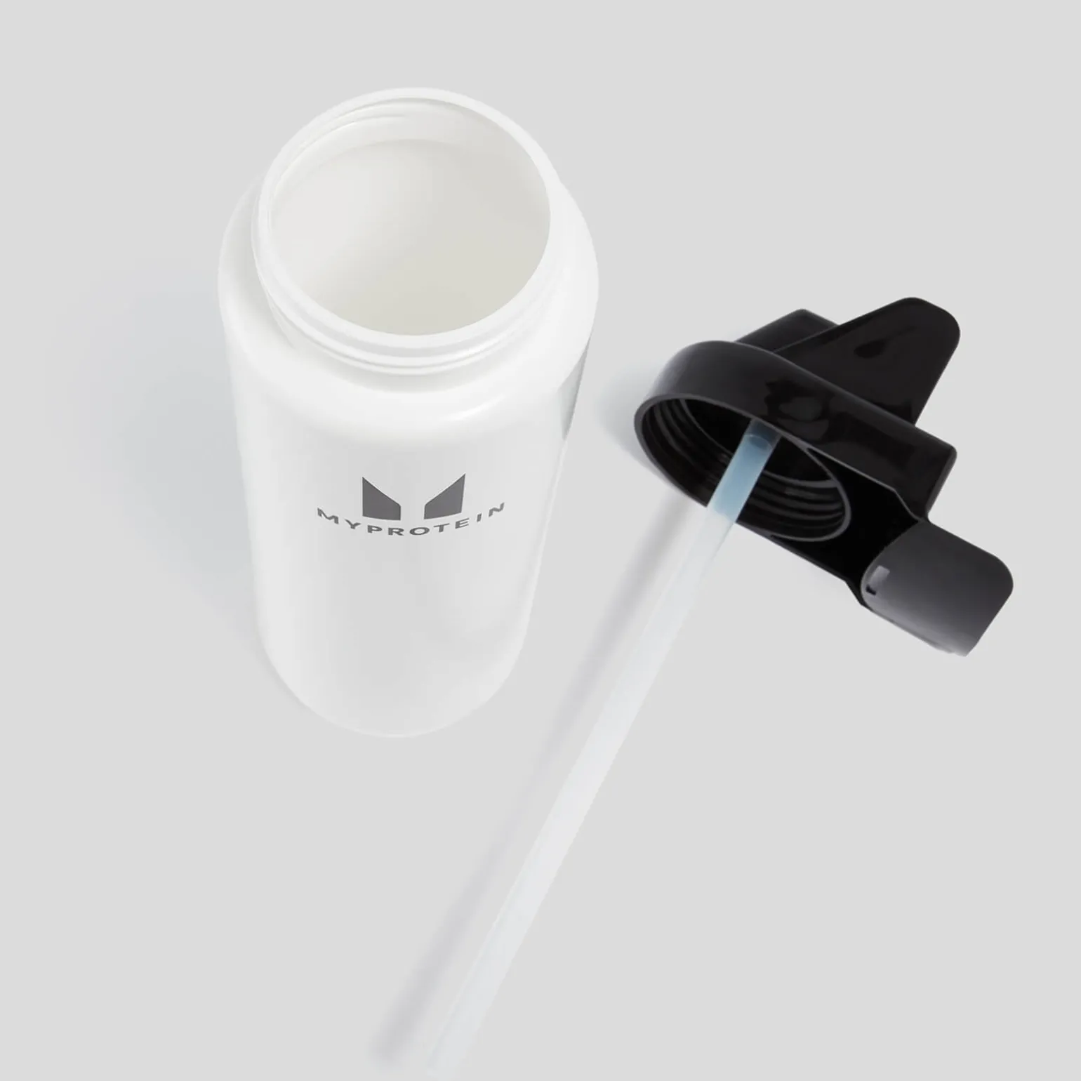 MYPROTEIN Gourde hybride – Transparent/Noir