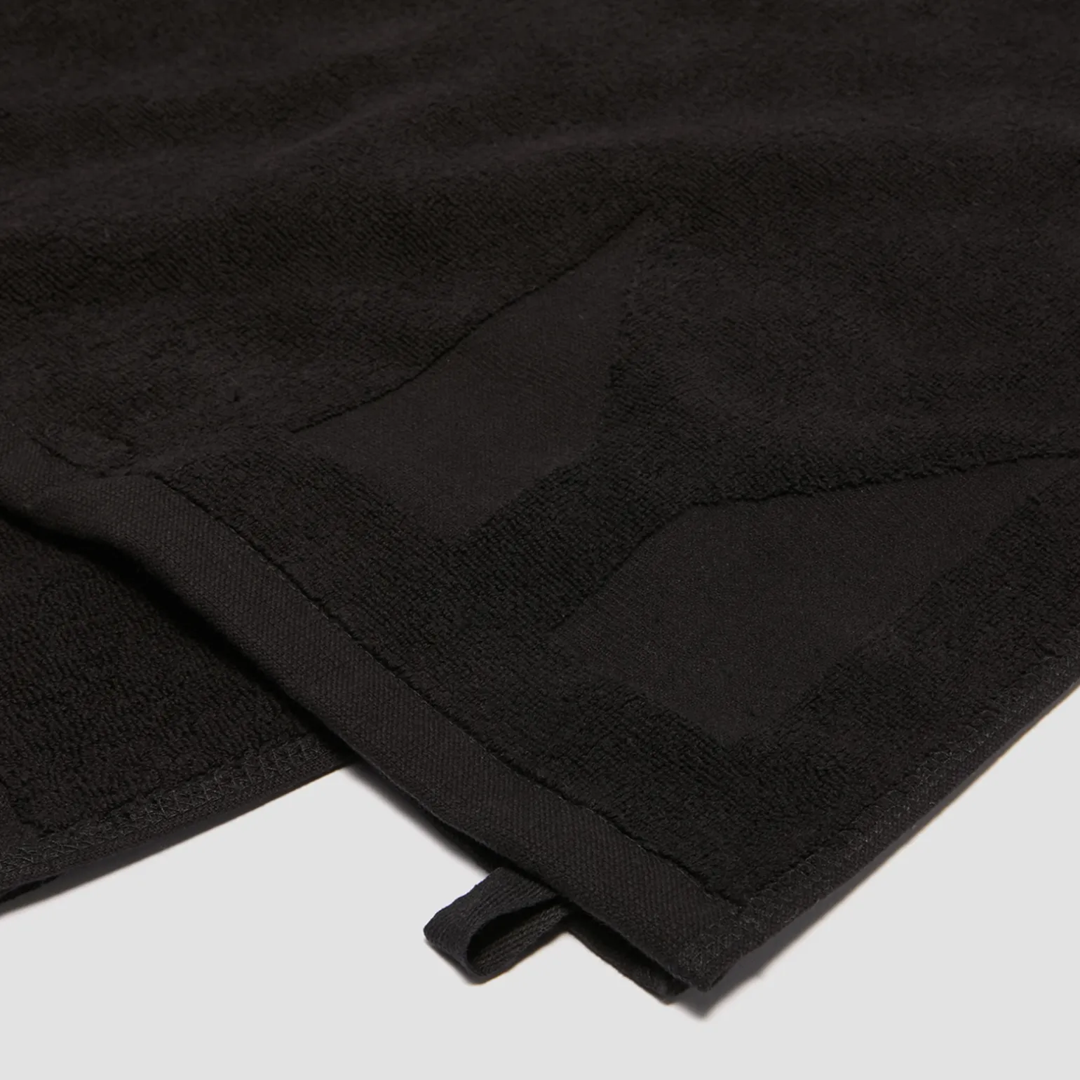 MYPROTEIN Grande serviette de bain (noire)