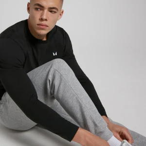 Homme MYPROTEIN Haut à manches longues MP Rest Day pour hommes – Noir