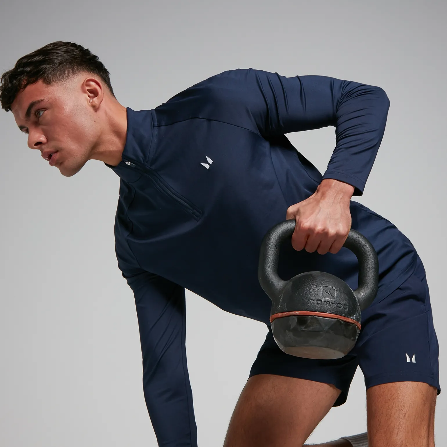 Homme MYPROTEIN Haut d’entraînement à fermeture éclair ¼ MP pour hommes –