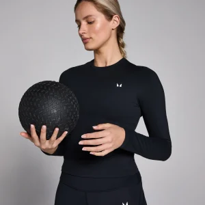 Femme MYPROTEIN Haut moulant flatteur à manches longues MP Tempo pour femmes – Noir