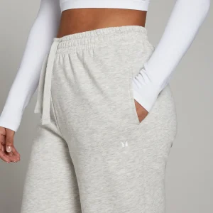Femme MYPROTEIN Jogging coupe droite MP Basics pour femmes – Gris clair chiné
