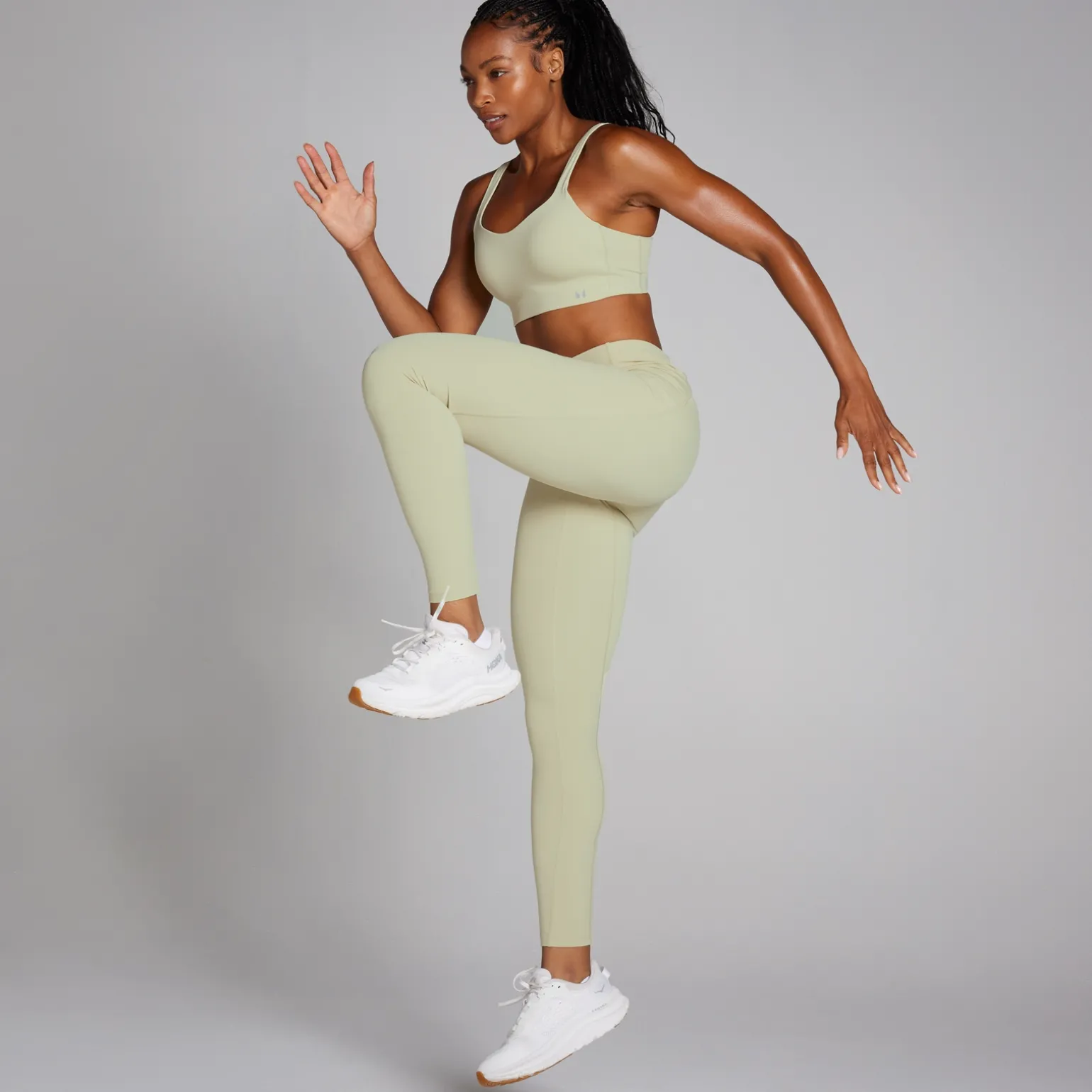 Femme MYPROTEIN Legging Best MP Velocity pour femmes – Sauge chaud