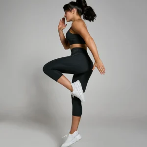 Femme MYPROTEIN Legging ¾ MP Power pour femmes – Noir