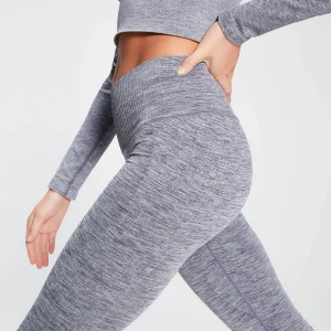Femme MYPROTEIN Legging ¾ sans coutures MP Composure pour femmes – Bleu galaxie