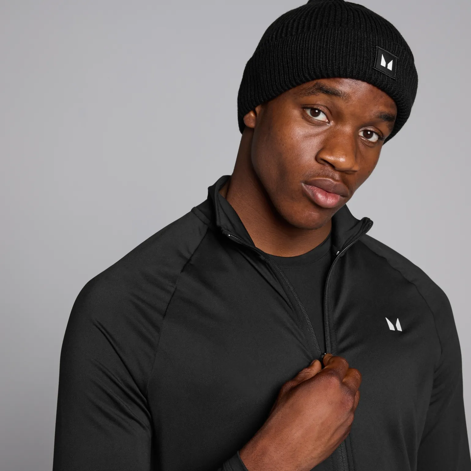MYPROTEIN MP Beanie Hat - Black