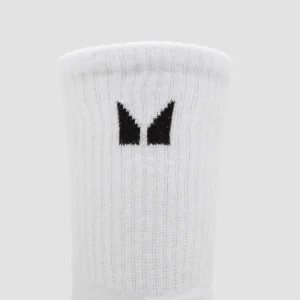Femme MYPROTEIN MP Unisex Crew Socks (3 Pack) - White