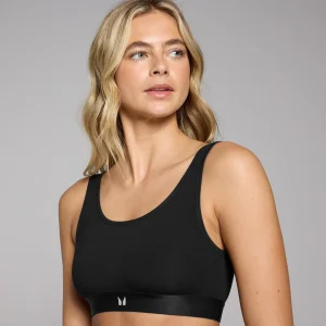 Femme MYPROTEIN MP Women's Scooped Neck Bralette - Black