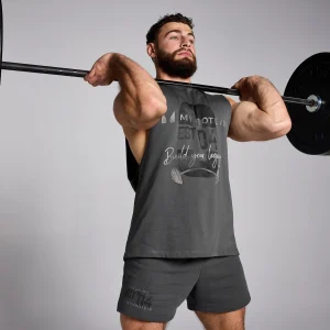 Homme MYPROTEIN Short avec entrejambe de 13 cm MP Origin Graphic pour hommes – Gris délavé