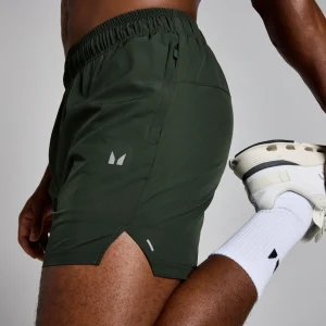 Homme MYPROTEIN Short avec entrejambe de 13 cm MP Velocity pour hommes – Vert forêt foncé