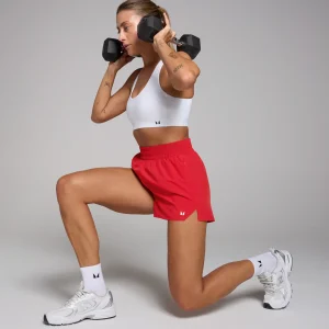 Femme MYPROTEIN Short tissé à poches MP Active pour femmes – Rouge vif