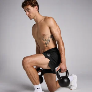 Homme MYPROTEIN Short tissé avec entrejambe de 13 cm MP Tempo 360 pour hommes – Noir