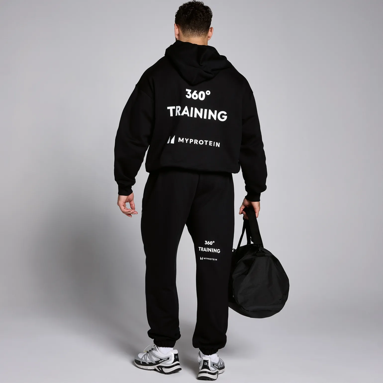 Homme MYPROTEIN Sweat à capuche à fermeture éclair ¼ MP Tempo Hybrid pour hommes –