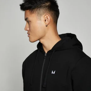 Homme MYPROTEIN Sweat à capuche zippé MP Rest Day pour hommes – Noir