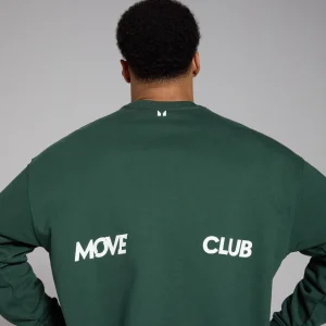 Homme MYPROTEIN Sweat oversize MP Tempo Graphic pour hommes – Vert foncé