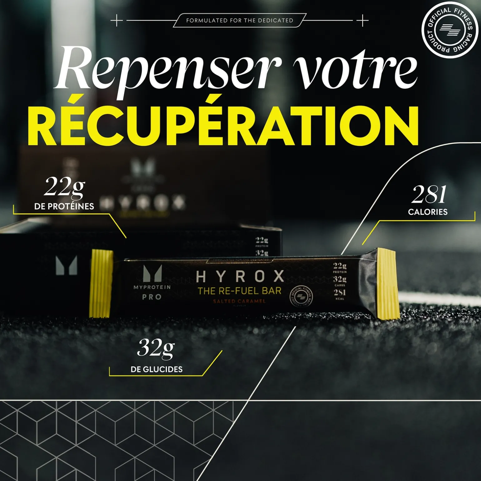 MYPROTEIN THE Re-Fuel Bar – Édition HYROX