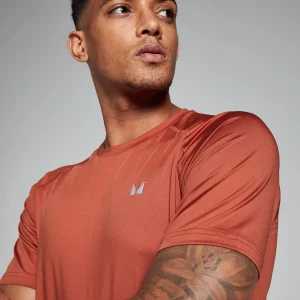 Homme MYPROTEIN T-shirt d’entraînement à manches courtes MP pour hommes – Brique