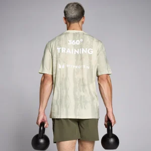 Homme MYPROTEIN T-shirt oversize MP Tempo pour hommes – Vert orge